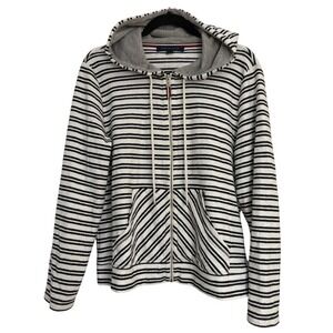 Tommy Hilfiger Large Full-Zip‎ Striped Hoodie